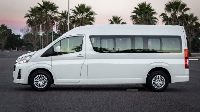 To/From Cancun Airport to hotels in Puerto Aventuras Riviera Maya. Zone 5, private transfer. Rate per van. Capacity 4 to 6 passengers.