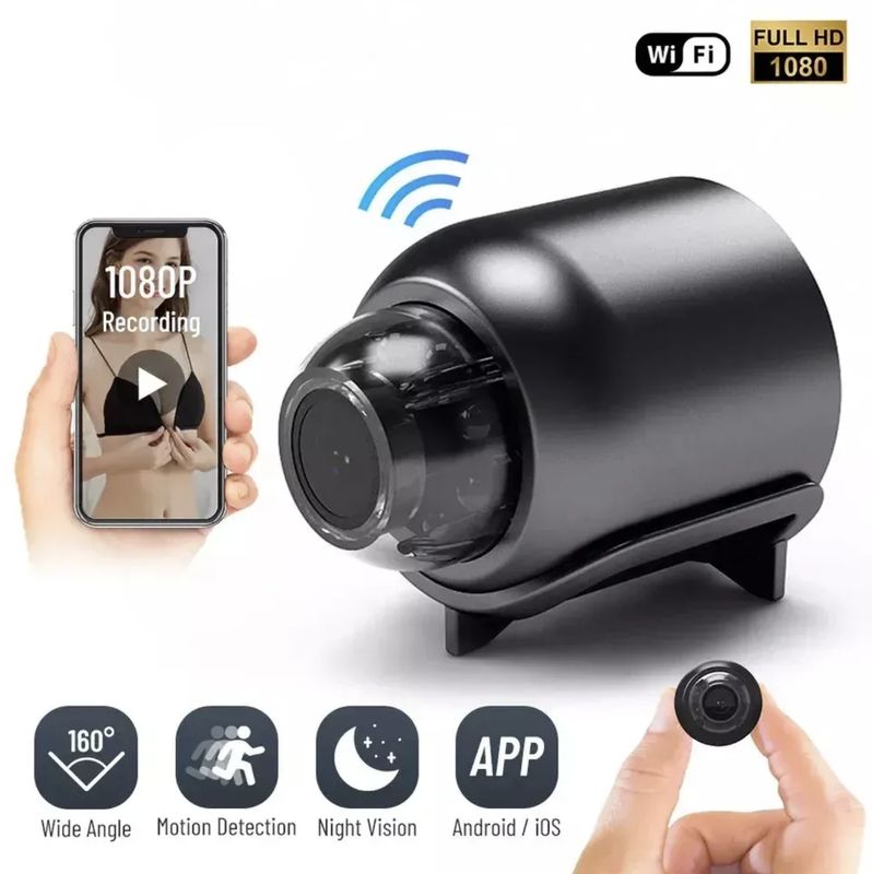Mini Night Vision Wi-Fi Spy Cam