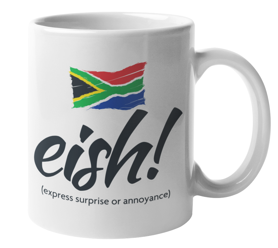 Eish with SA Flag