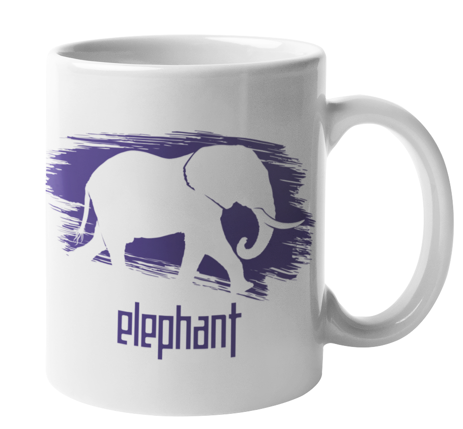 Elephant Brushstroke