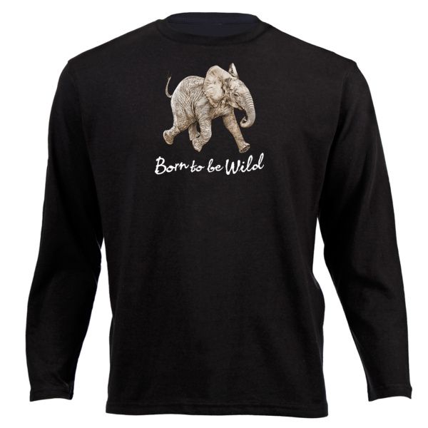 Born to be Wild Kids Long Sleeve T-Shirt
