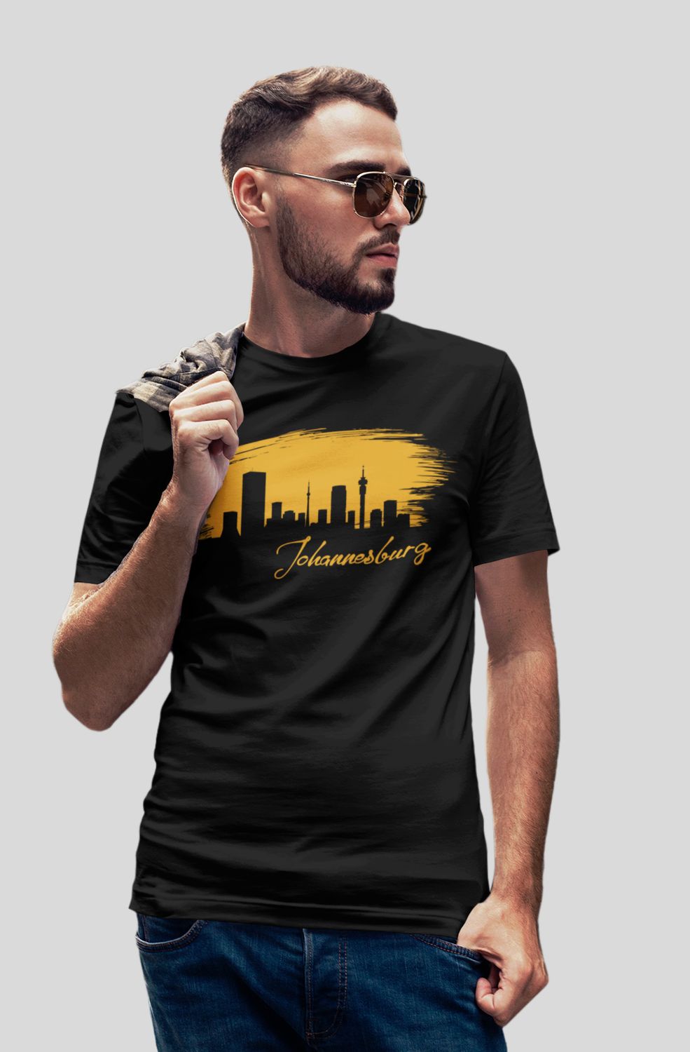 JHB Skyline Brushstroke