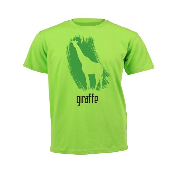 Giraffe Brushstroke Kids T-Shirt