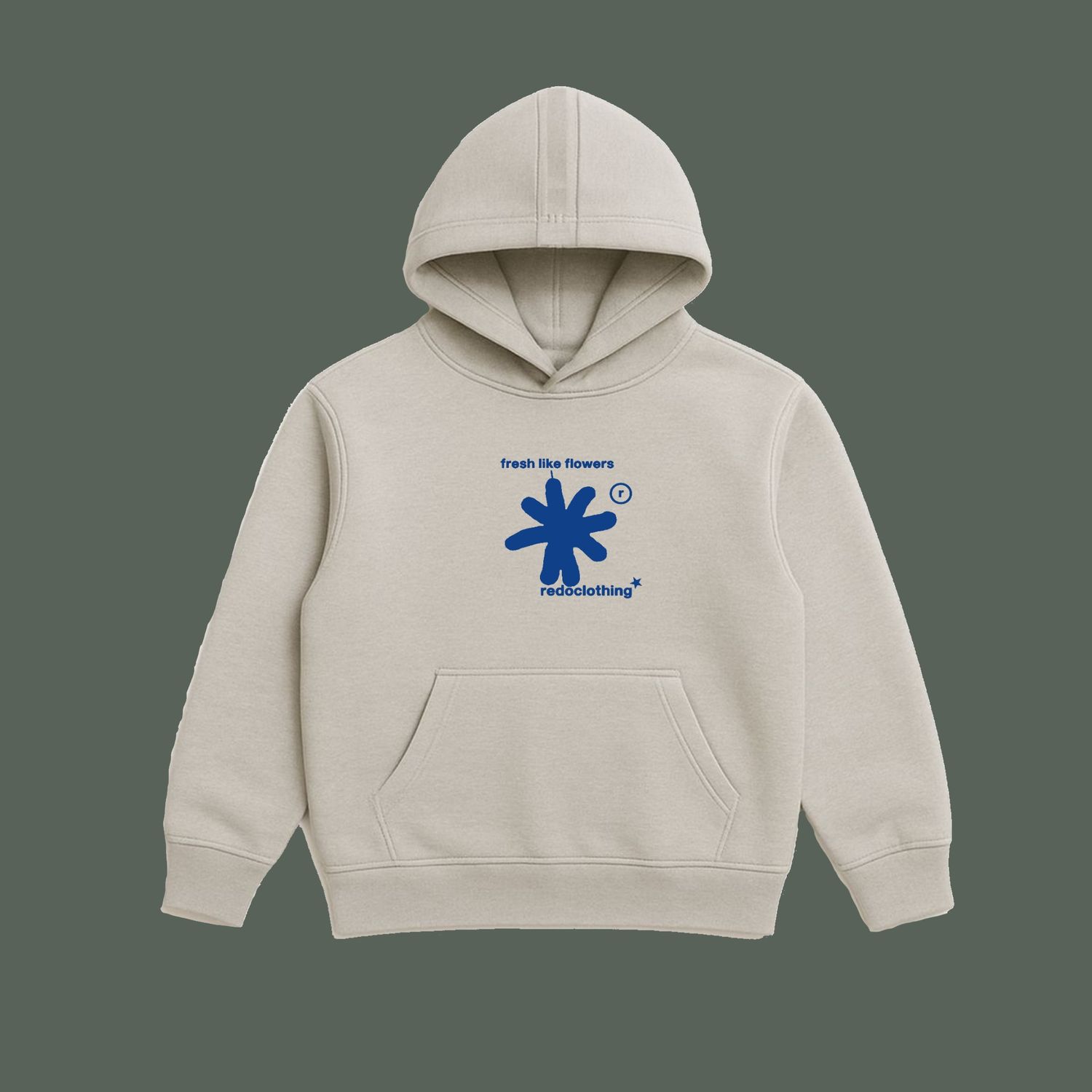 HOODIE "FRESH LIKE FLOWERS"