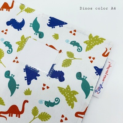 Dino color A4