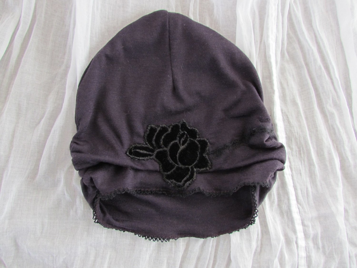 Aubegine Merino Beanie