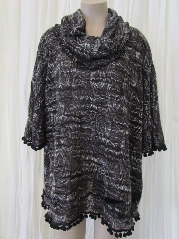 Black Marl Top