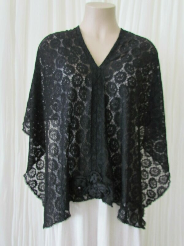 Black Lace Shawl