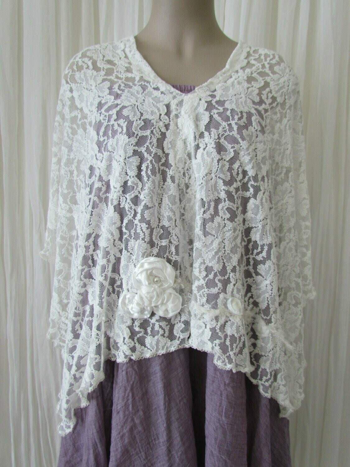 Ivory Lace Shawl