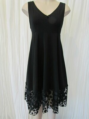 Black Petticoat Dress
