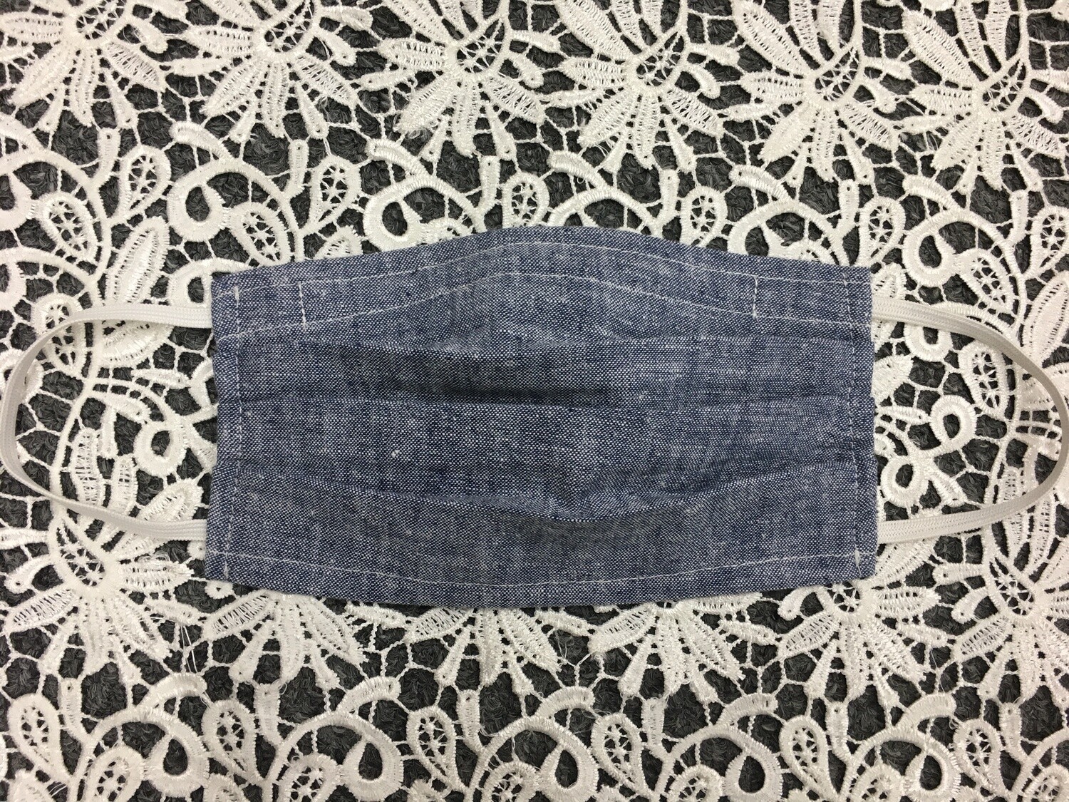 Denim Linen Mask