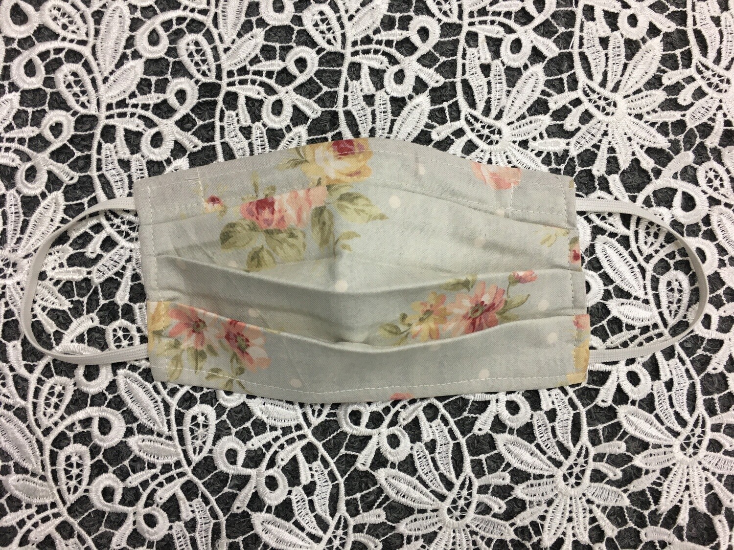 Vintage Floral Mask