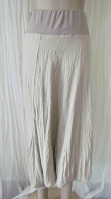 Natural Linen Harem Pants