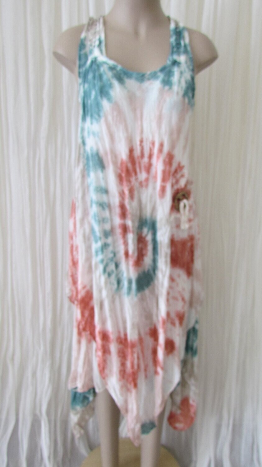 Sugar Poppy Tie Dye Cotton Dress