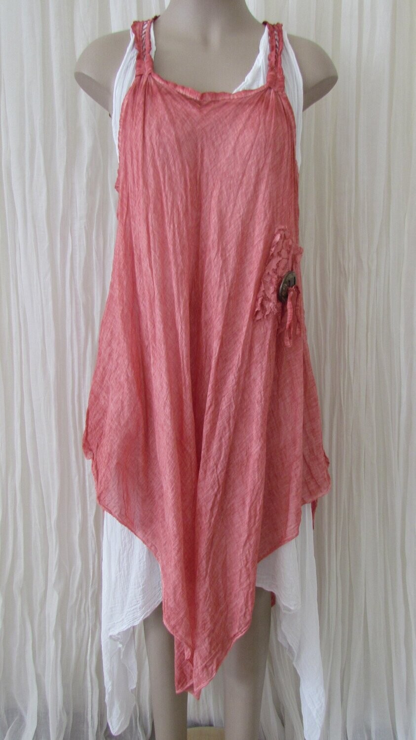 Sugar Poppy Sleeveless Cotton Dress