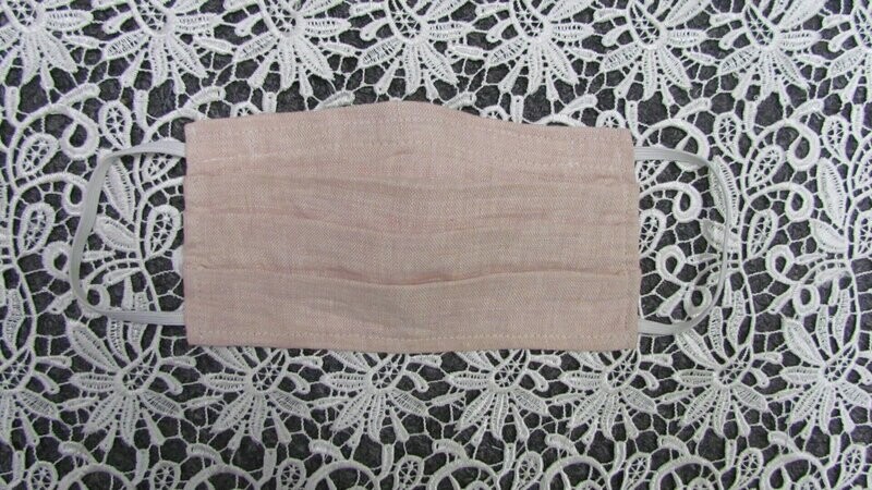 Blush Linen Mask