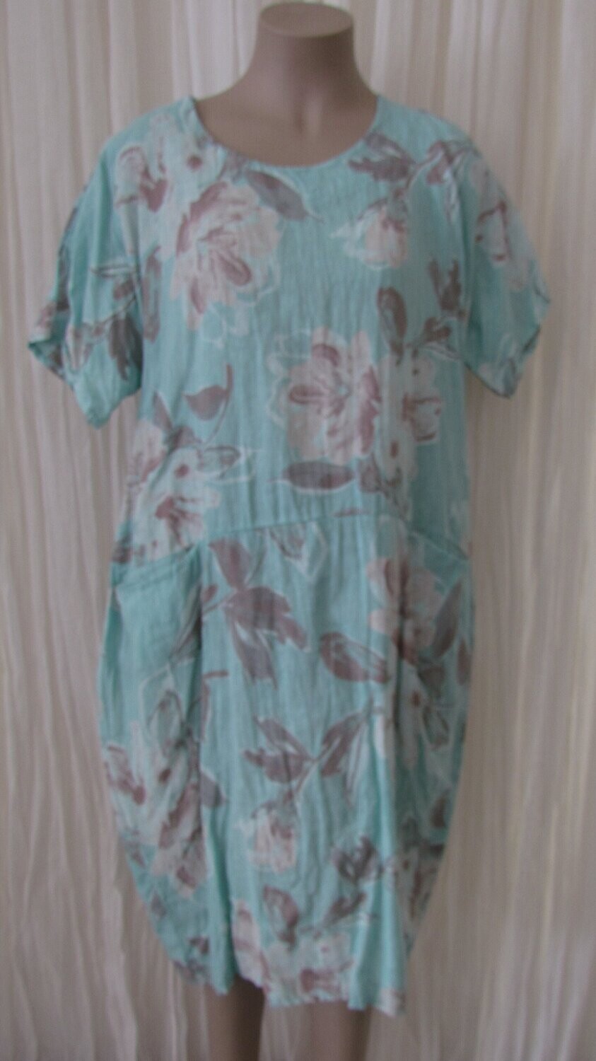 Tiffany Linen Floral Dress