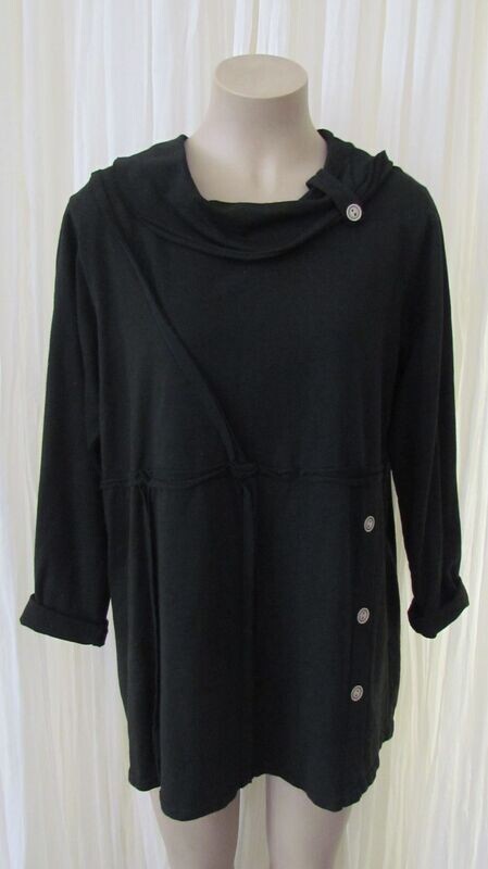 Black Roll Neck Sweater