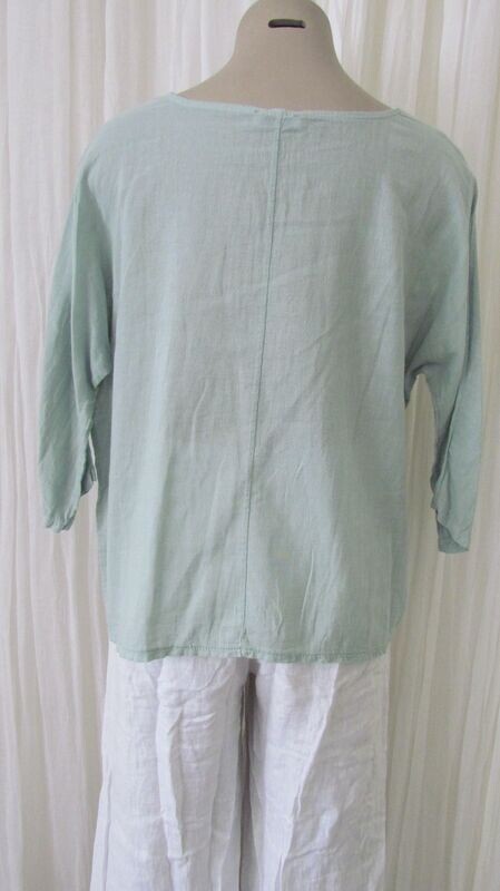 Tiffany Cotton Linen Mix Top Tiffany Cotton Linen Mix Top
