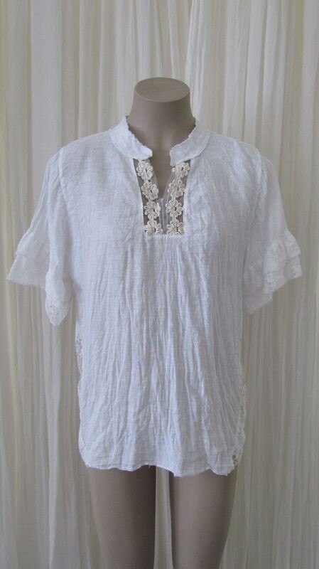 White Linen Top White Linen Top