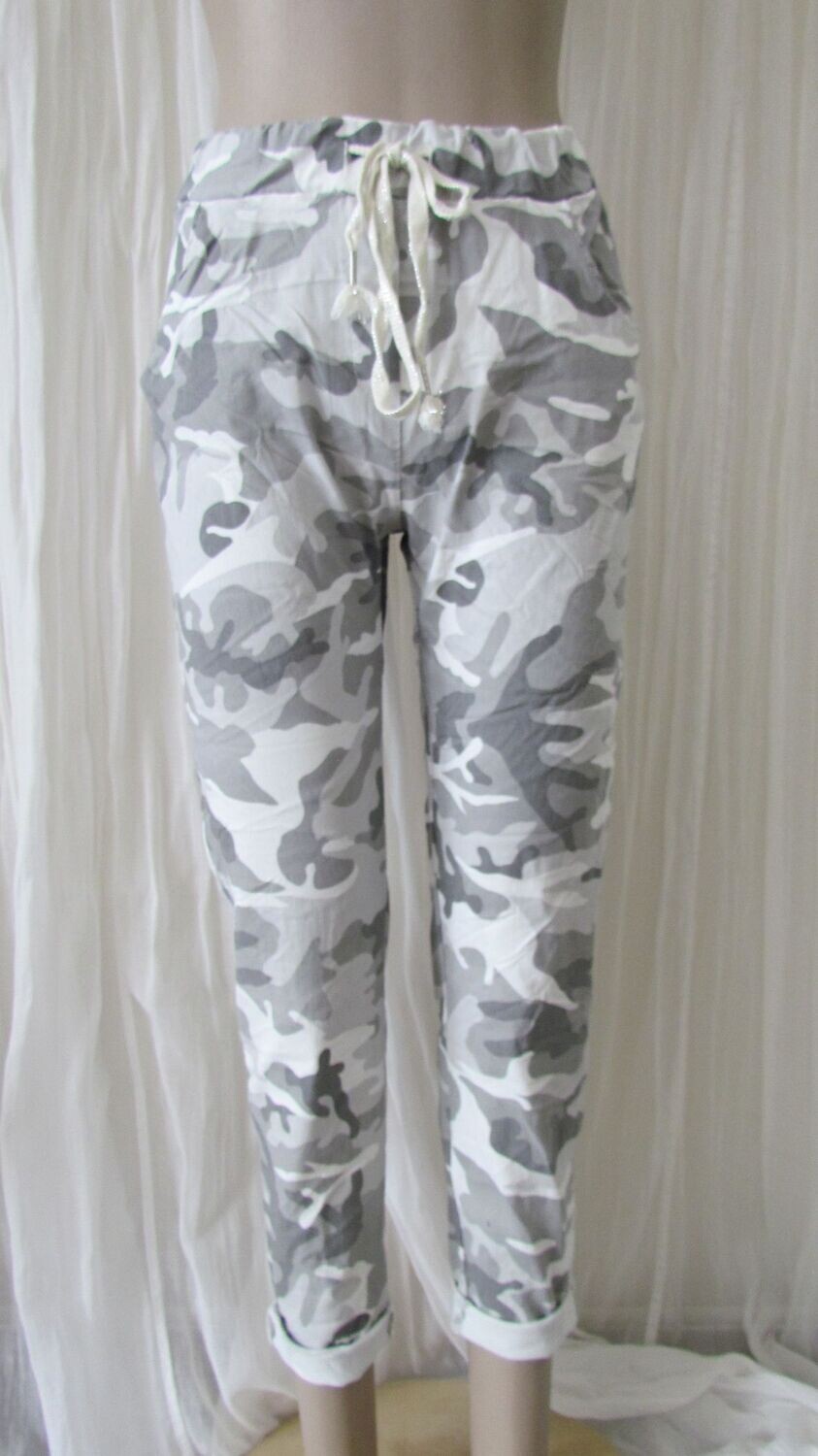 Silver Camo Pants