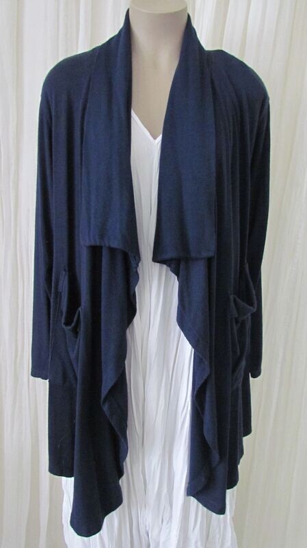 Navy Waterfall Cardi Navy Waterfall Cardi