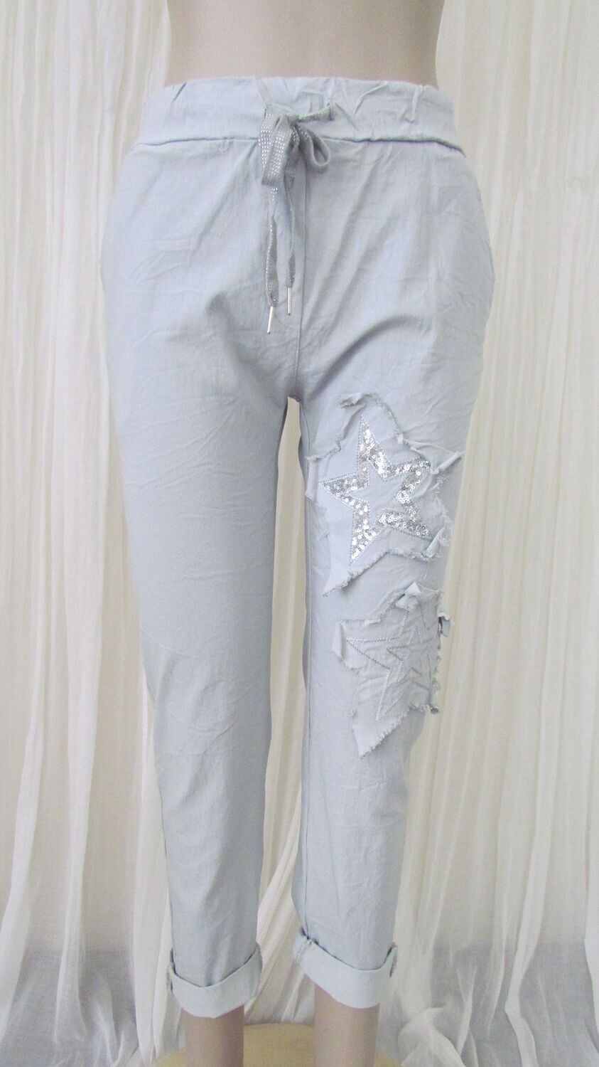 Silver Star Stretch Pants