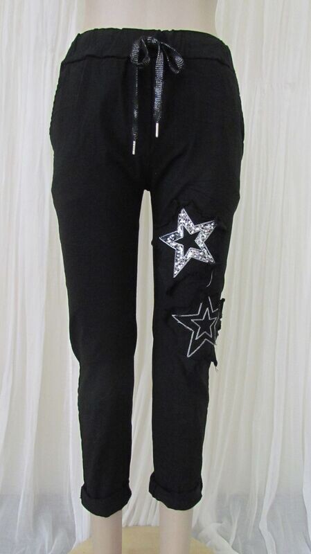 Black Star Stretch Pants Black Star Stretch Pants