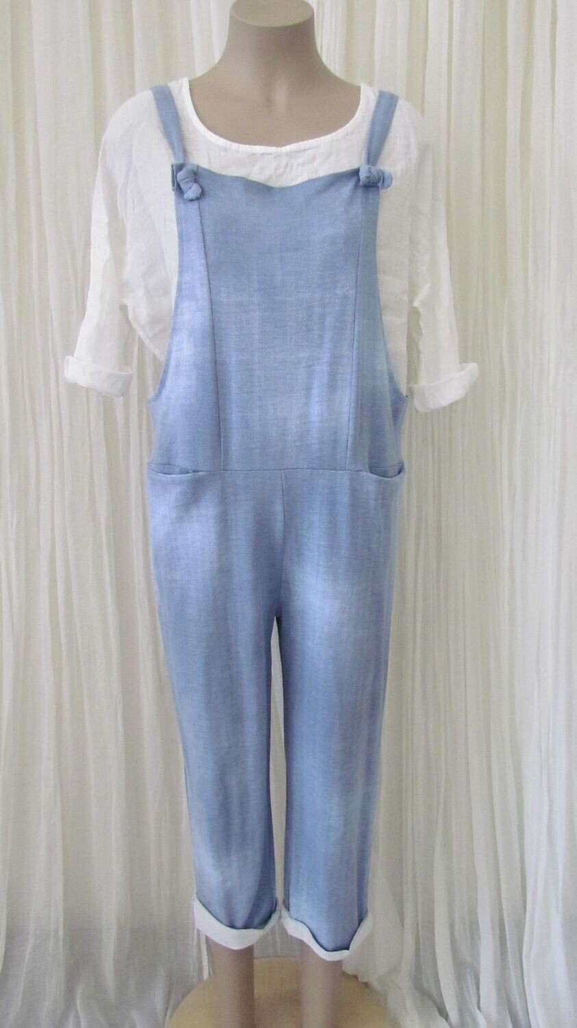 Light Plain Stretch Jumpsuit