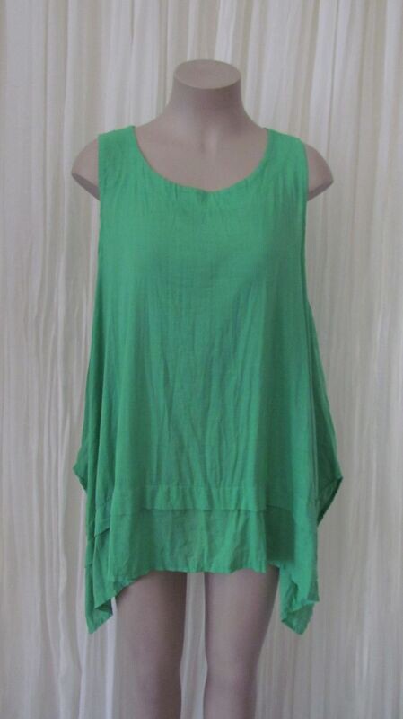 Green Linen Tunic Green Linen Tunic
