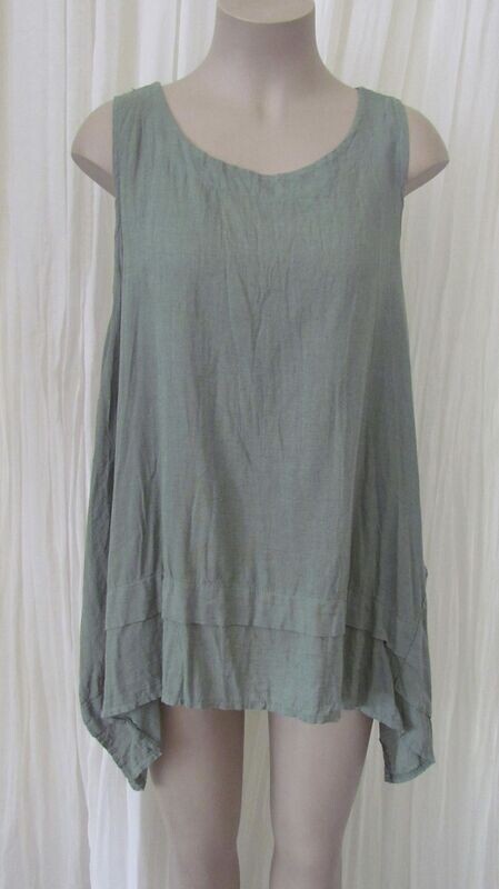 Khaki Linen Tunic Khaki Linen Tunic