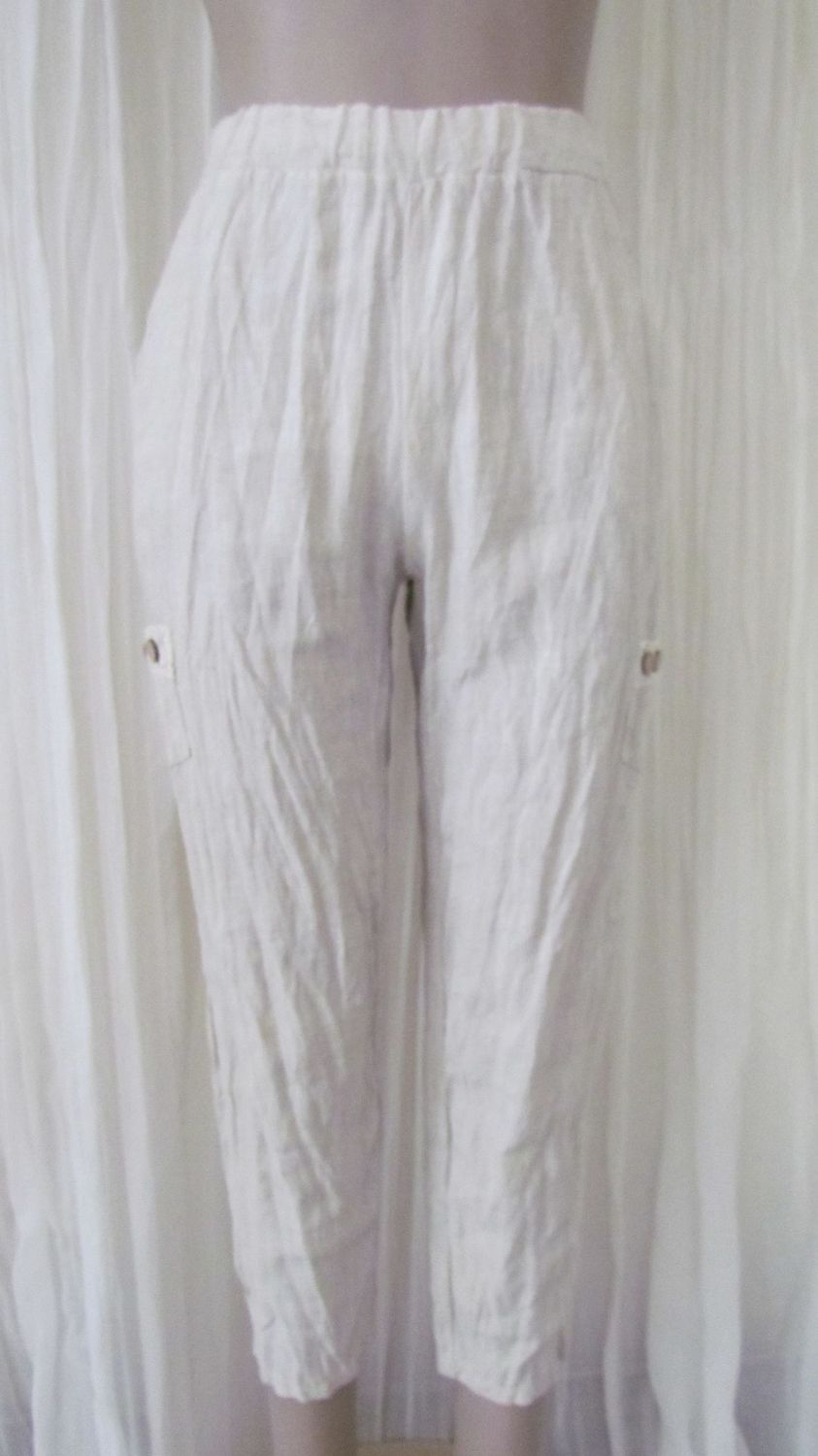 Natural Linen Pants