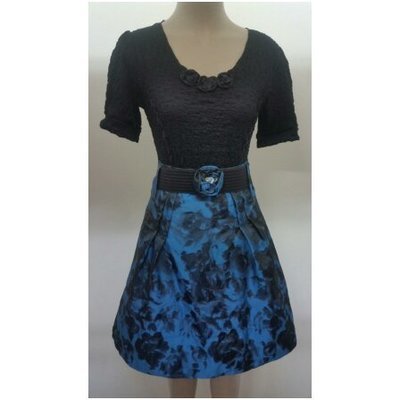 Blue rose Skirt