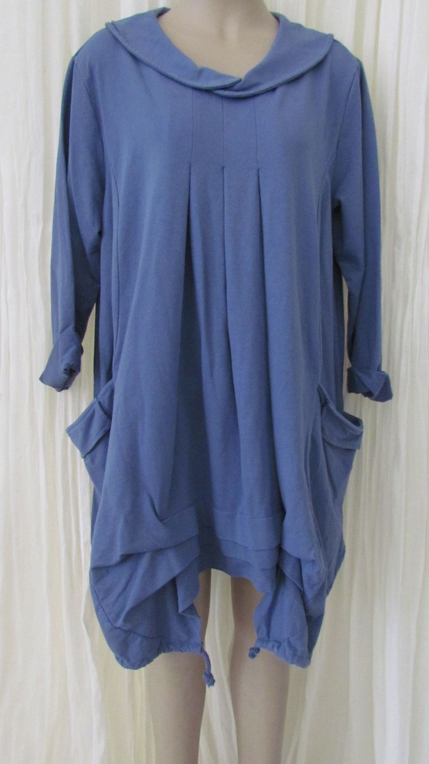 Denim Cotton Oversized Top