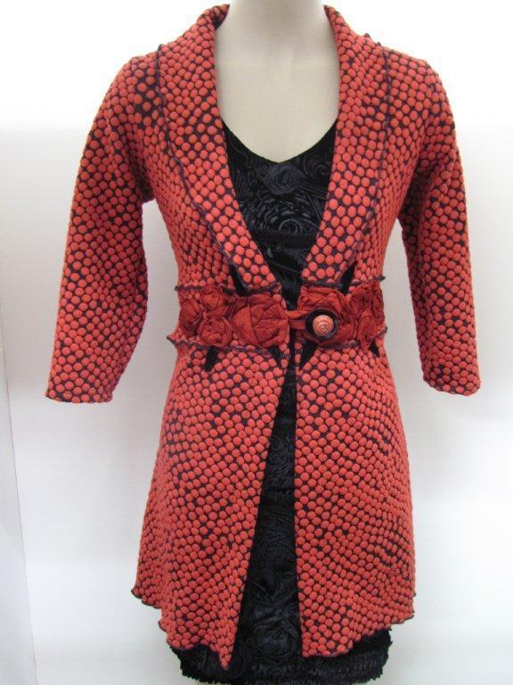 Orange spot jacket