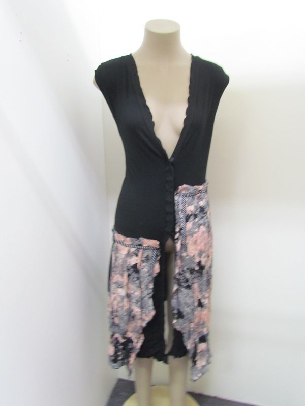 Pink and Black Vest