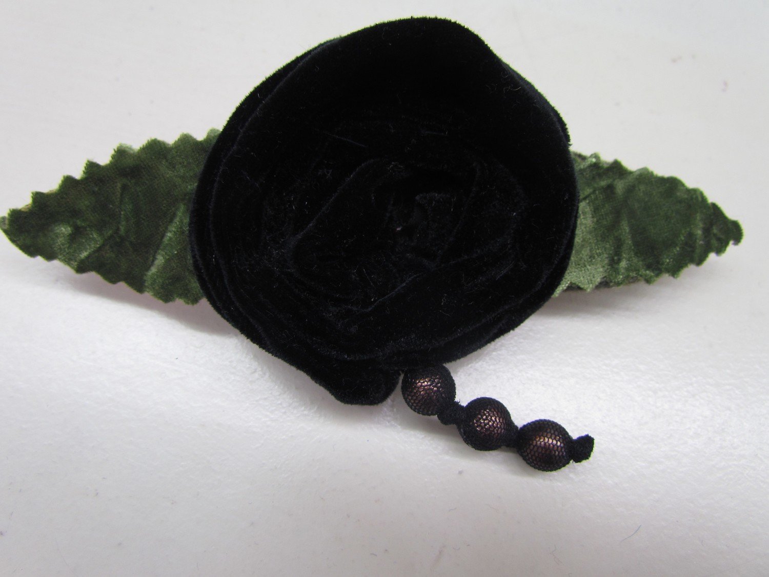 Black velvet rose