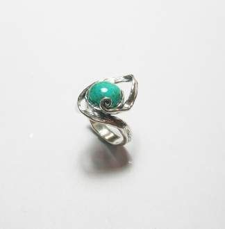 Compressed Turquoise Ring Compressed Turquoise Ring