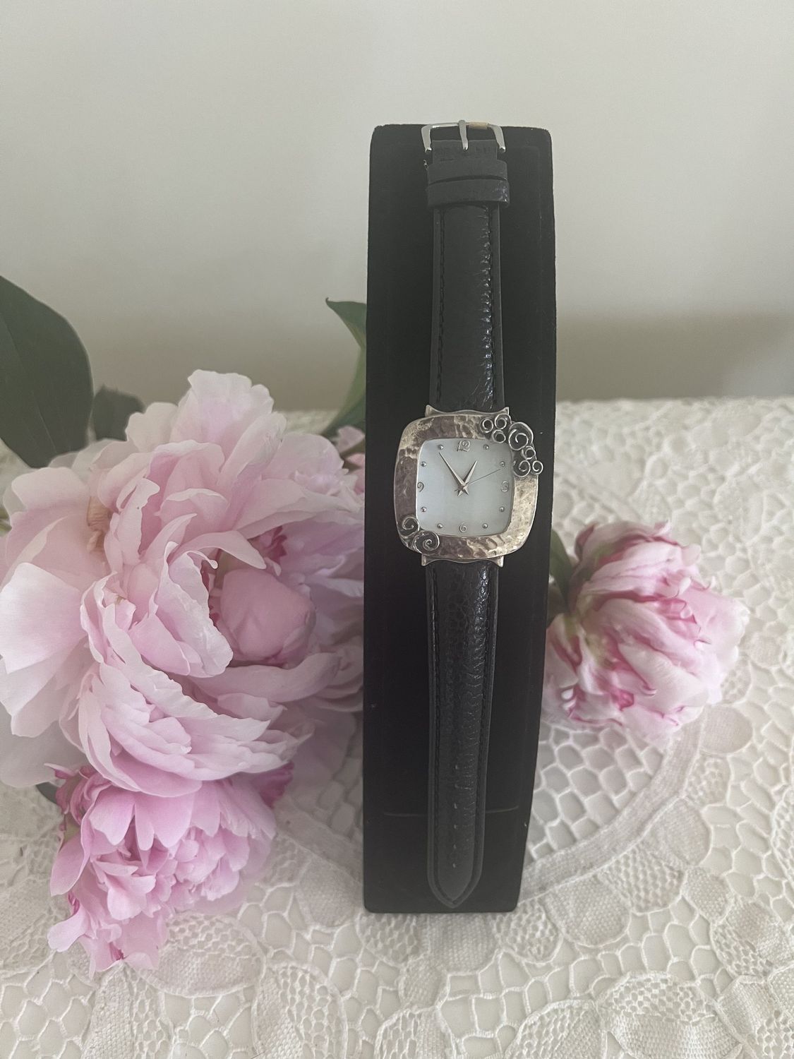 Stirling Silver Square Face Watch Stirling Silver Square Face Watch