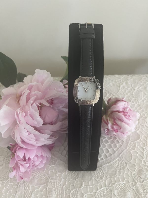 Stirling Silver Square Face Watch Stirling Silver Square Face Watch