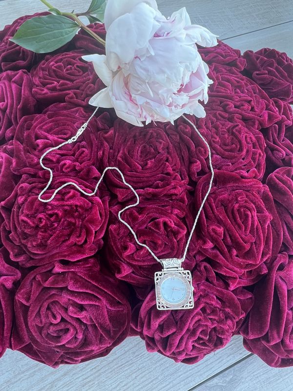 Square Plain Watch Necklace Square Plain Watch Necklace