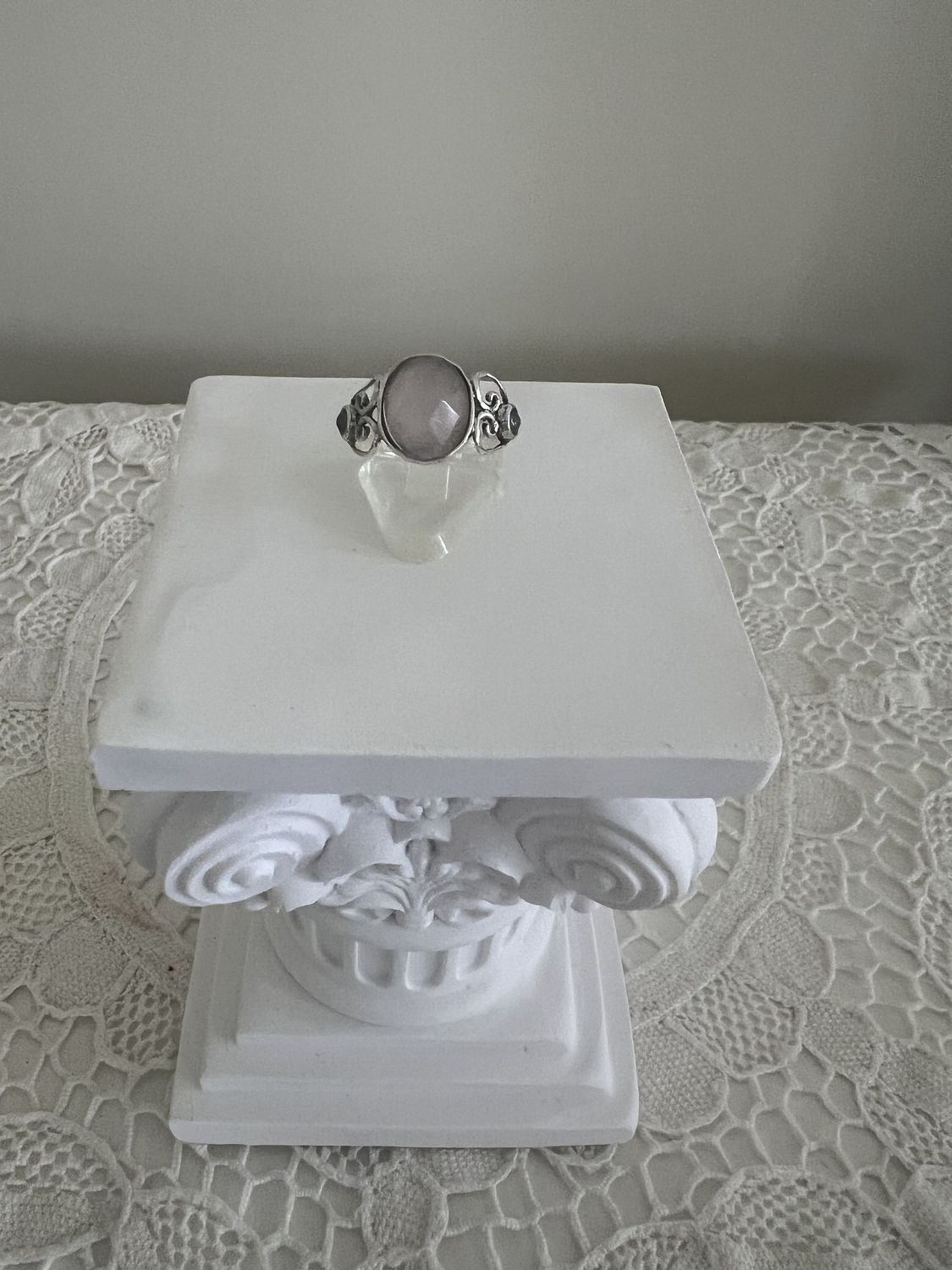 Rose Quartz Ring Rose Quartz Ring