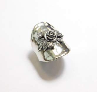 Cubic Zirconia Rose Ring Cubic Zirconia Rose Ring
