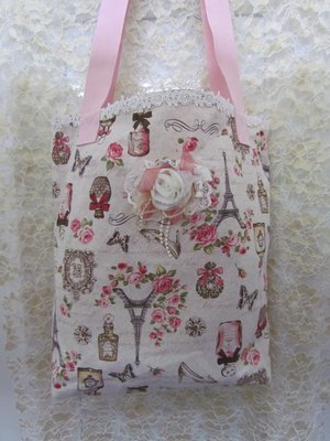 Natural Vintage floral bag