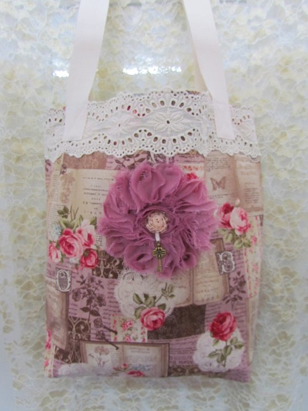 Beige Vintage Square Bag