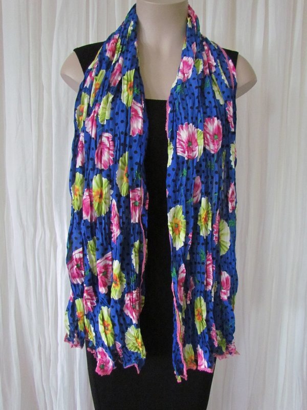 Blue Spot Shawl