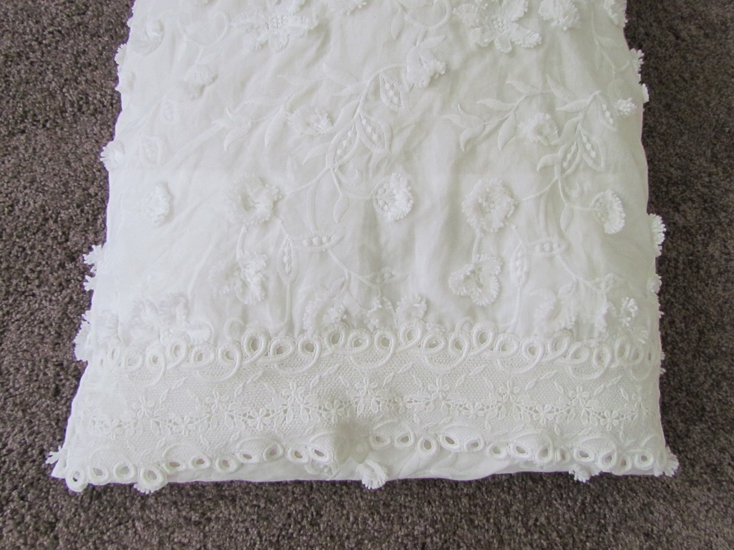 Beautiful Embossed Pillow Case
