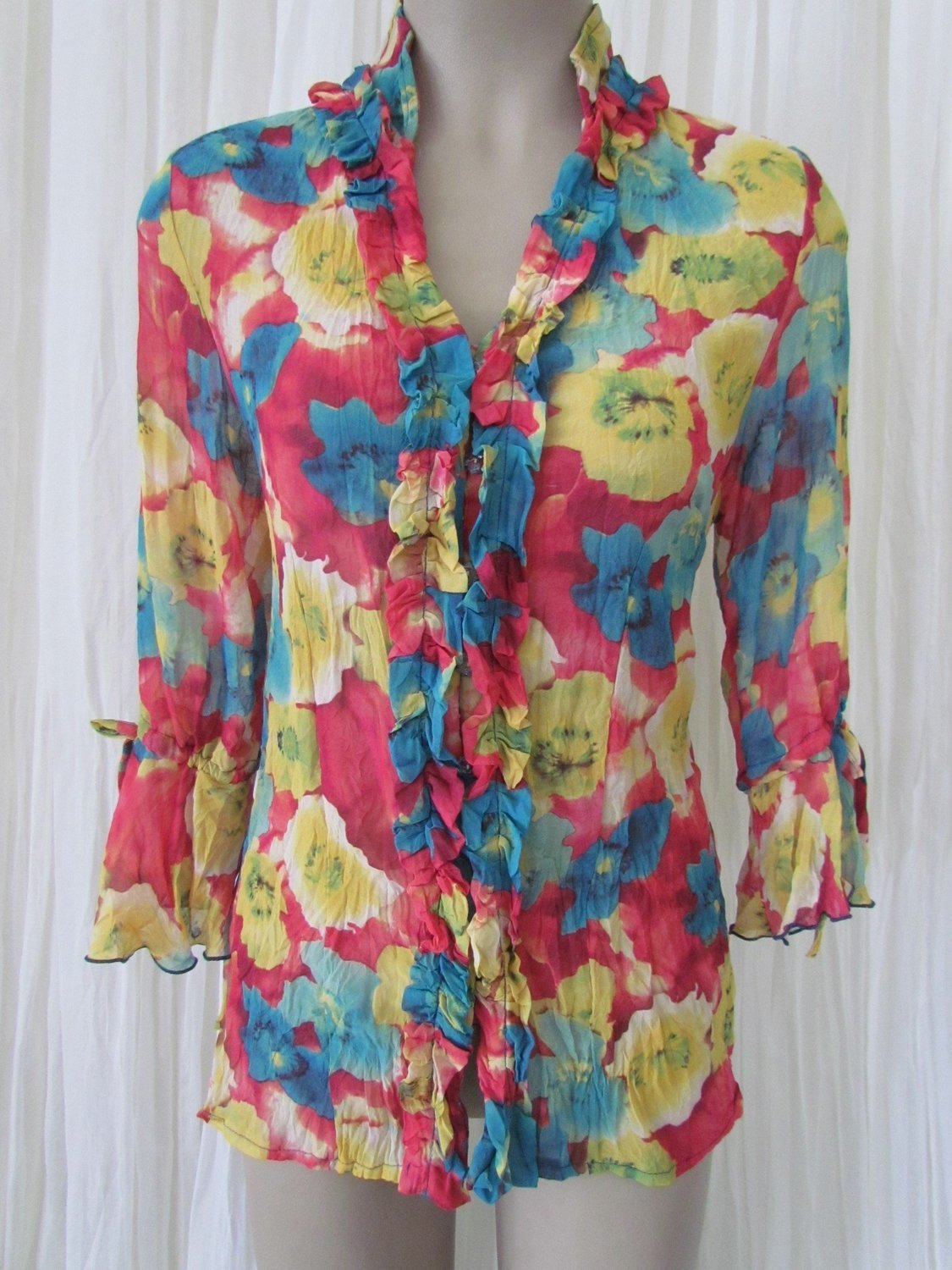 Sheer Soft Floral top Sheer Soft Floral top