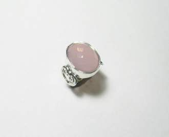 Pink Chalcedony Ring Pink Chalcedony Ring