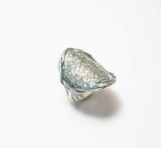 Embossed Oval Ring Embossed Oval Ring